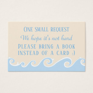 BringABook "Under the Sea" Beilage Karte/Personali