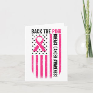 Bringen Sie den rosa Brustkrebs-Warnhinweis für Kl Karte