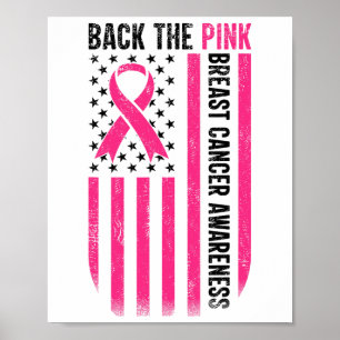 Bringen Sie den rosa Brustkrebs-Warnhinweis für Kl Poster