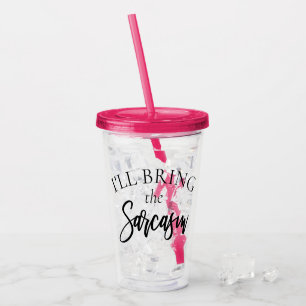 Bringen Sie den Sarcasm Chic Bachelorette Brautp Acryltrinkbecher