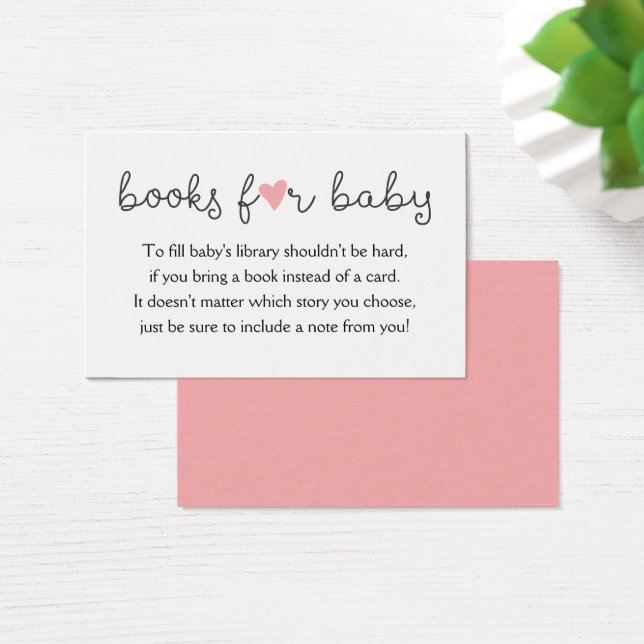 Bringen Sie die Babydusche mit der Buchungskarte P (Schreibtisch)