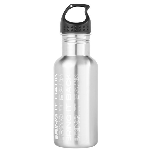 Bringen Sie die Flasche Edelstahlflasche (Vorderseite)