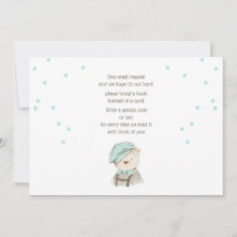 Bringen Sie eine Babyduschkarte mit der Karte mit