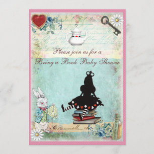 Bringen Sie eine Buchdruckerin Alice Baby Dusche m Einladung