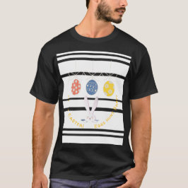 Bringen Sie einen Korb für die Kinder, um zu Oster T-Shirt