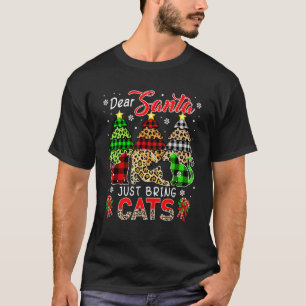 Bringen Sie einfach Katzen Besitzer Drei Leoparden T-Shirt