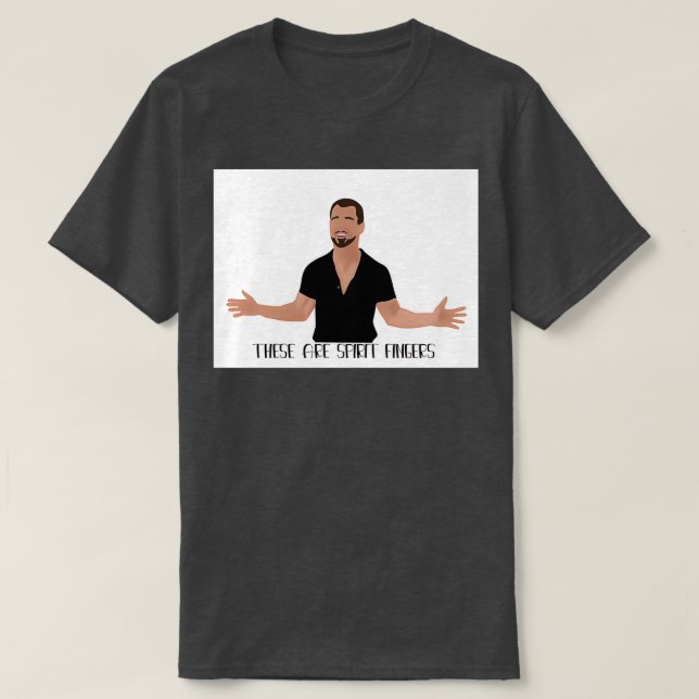 Bringen Sie es mit Spirit Fingern T-Shirt (Design vorne)