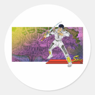 Bringen Sie es Runder Aufkleber