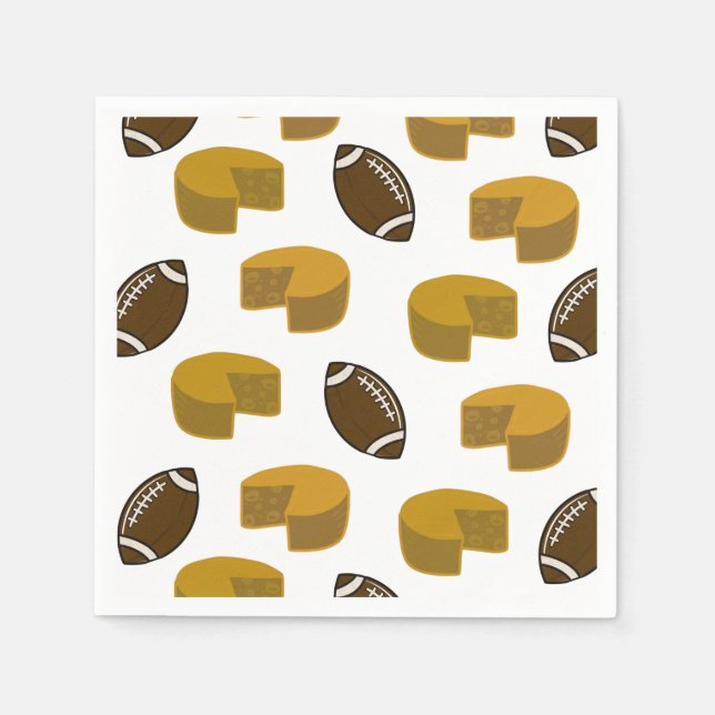Bringen Sie Ihr eigenes Board-Superbowl-Party Serviette (Vorderseite)