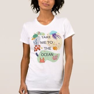 Bringen Sie mich zu den Ozeanvibes, Ozeanwesen T-Shirt