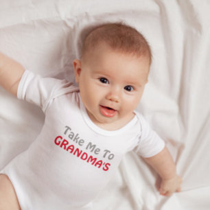 Bringen Sie mich zu Oma's Baby Bodysuit Strampler