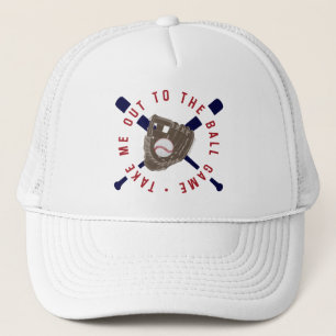 Bringen Sie mich zum Ball Game - GraphicLoveShop Truckerkappe