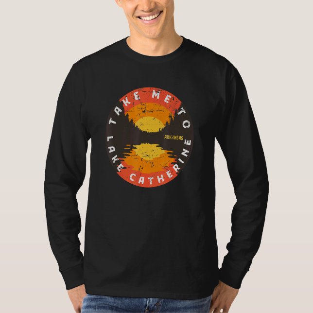 Bringen Sie mich zum Catherine-See - Arkansas-Wass T-Shirt (Vorderseite)