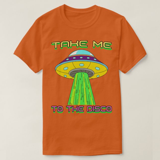 Bringen Sie mich zum Disco Music Festival T-Shirt (Design vorne)