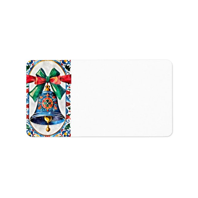 Bringing Holiday Cheer to the Workplace Adressaufkleber (Vorne)