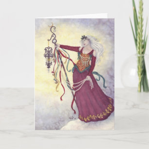 Bringing Yuletide Magic Feiertagskarte