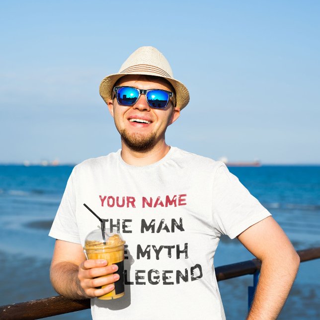 Bringt den Mann ein. Der Mythos Die Legende. T-Shirt (Von Creator hochgeladen)