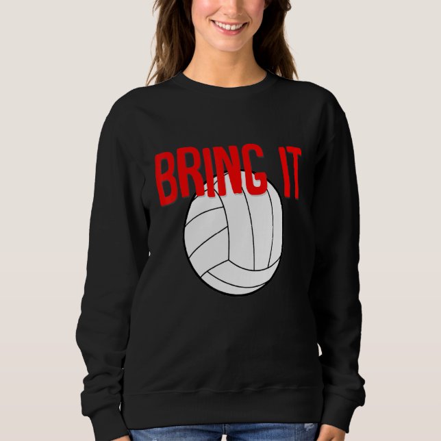 Bringt Volleyball Sweatshirt (Vorderseite)