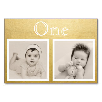 Briom Groom Custom Age Gold Tischnummer