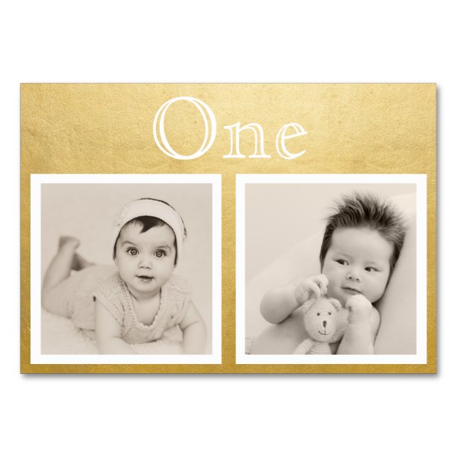 Briom Groom Custom Age Gold Tischnummer (Vorderseite)