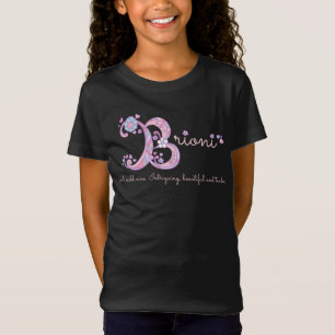 Brioni Gironi B Name bedeutet Monogramm T-Shirt