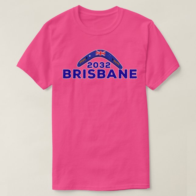 Brisbane Australia T-Shirt (Design vorne)