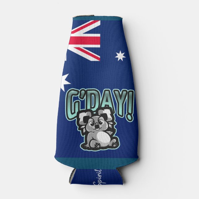Brisbane Australien, G'day! Aussie Spirit, Flaschenkühler (Vorderseite)