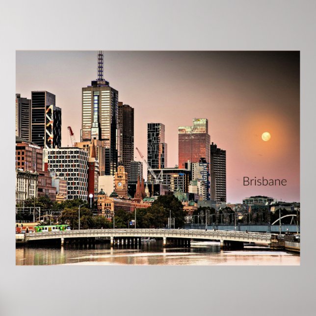 Brisbane, Australien Poster (Vorne)