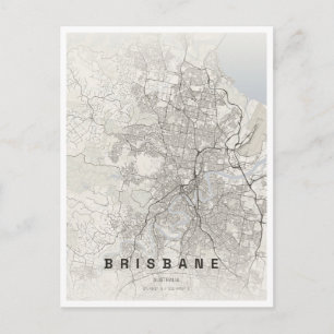 Brisbane Australien Reise Postkarte