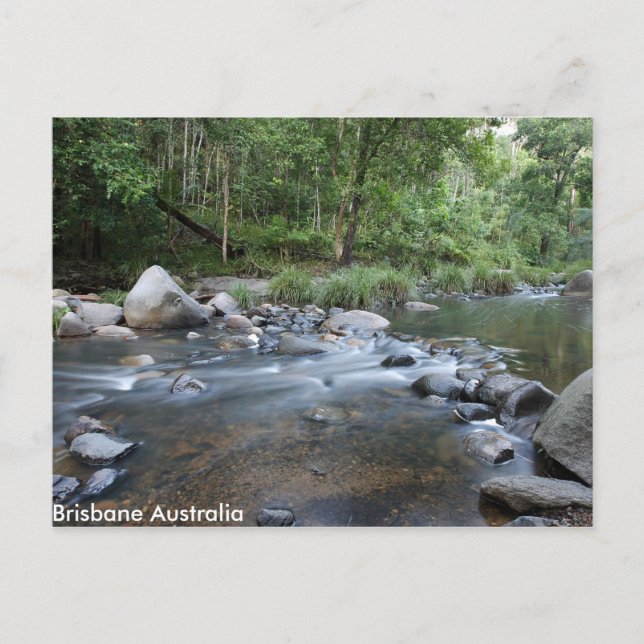 Brisbane Creek Australia Postcard Postkarte (Vorderseite)