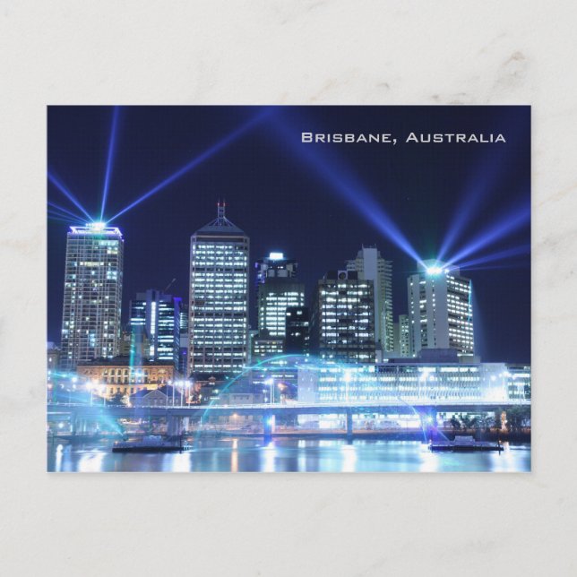 Brisbane Festival Australien, Postcard Postkarte (Vorderseite)