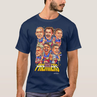 Brisbane Lions 2024 Premiers T - Shirt