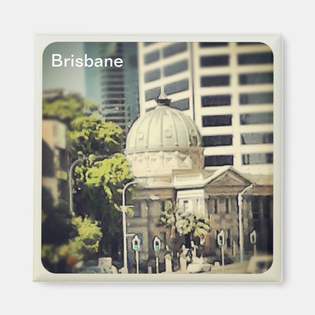 Brisbane - Magnets de la Maison des douanes (Devant)