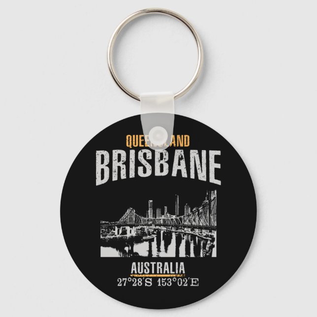 Brisbane Schlüsselanhänger (Vorderseite)