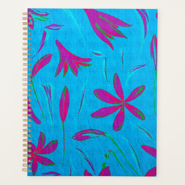Brise Fleur Bleu-vert (Devant)