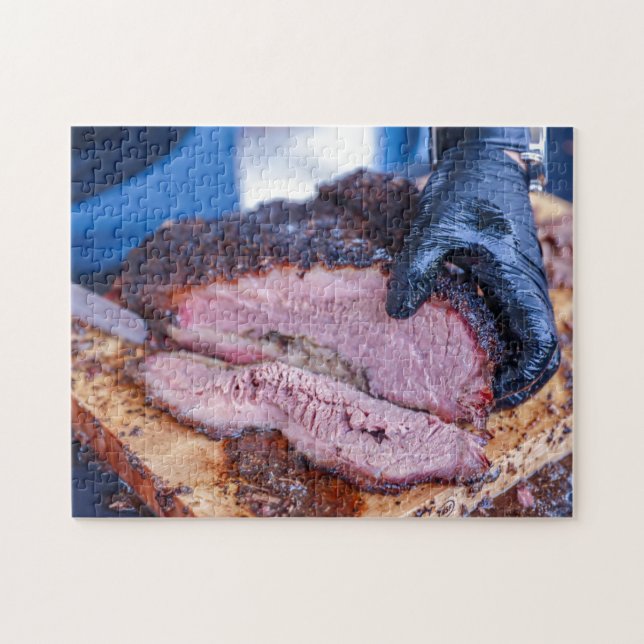 Brisket BBQ Alimentation Viande Jigsaw Puzzle (Horizontal)