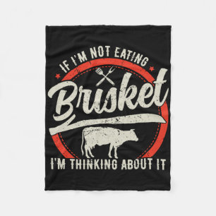 Brisket Beef Grilling Grillen Grill Master Fleecedecke