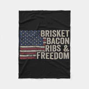 Brisket bycon ribs and Freedom - Grill Grillen Fun Fleecedecke