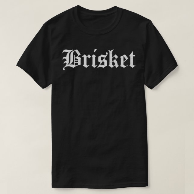 Brisket Lover GRILLEN Backyard Grill Smoker Cookie T-Shirt (Design vorne)