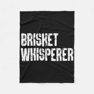 Brisket Whisperer Grillen Byrbecue Grill Grillin Fleecedecke