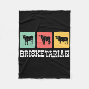 Brisketarian Brisket Grillen Lover 1 Fleecedecke