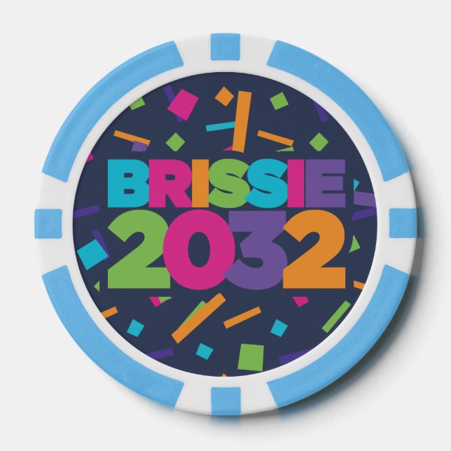 Brissie 2032 pokerchips (Vorderseite)