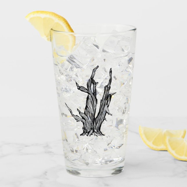 Bristlecone Kiefer Glas (Vorderseite Ice)