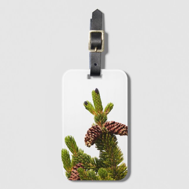 Bristlecone Pine Gepäckanhänger (Vorderseite Vertikal)