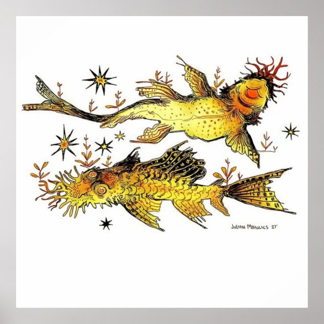 Bristlenose Pleco Poster (Vorne)