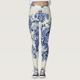 Bristol-blühende Pflanzen Leggings