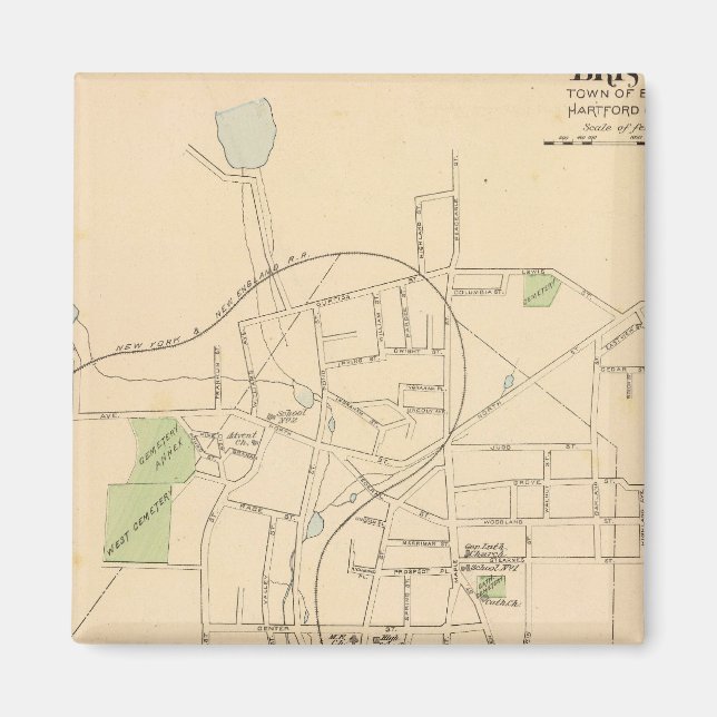 Bristol Borough Magnet (Vorne)
