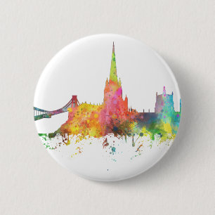 BRISTOL, BRITISCHE SKYLINE BUTTON