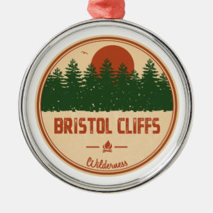 Bristol Cliffs Wilderness Vermont Ornament Aus Metall