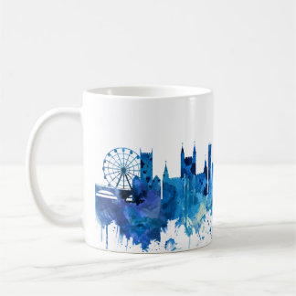 Bristol England skyline Blue Kaffeetasse